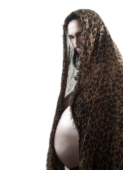 Orientens vackraste kvinna gravid Fotograf David Gimlin